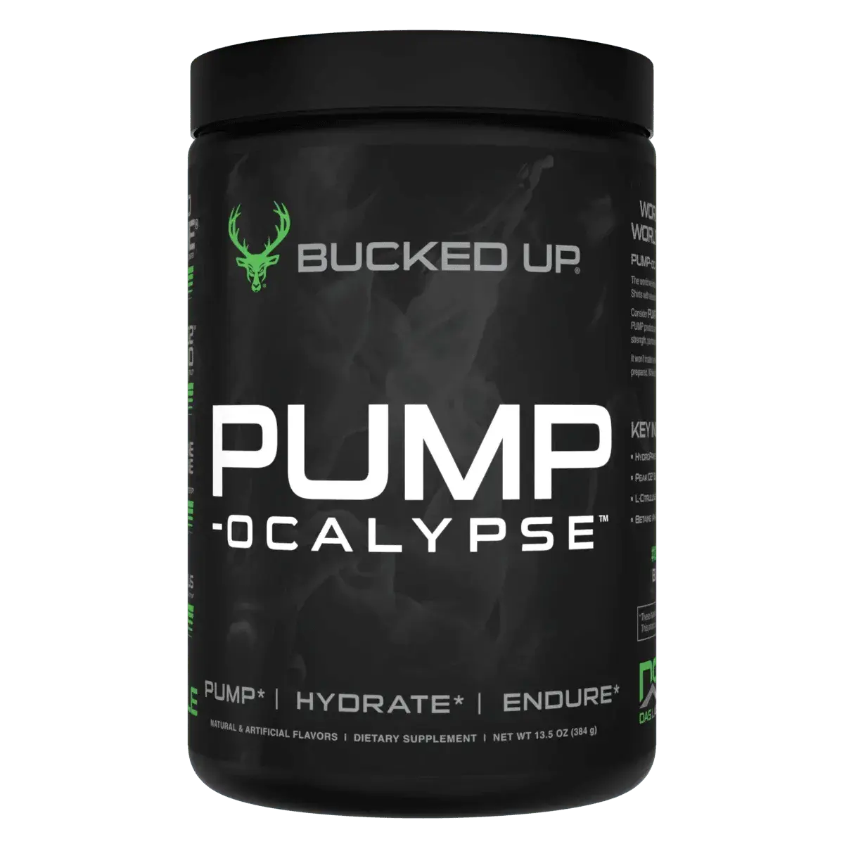 Bucked Up Pump-Ocalypse | Nitric Oxide Booster Blend With PeakO2 | Supports Hydration Pump Circulation And Endurance For Muscle Growth And Recovery, Multiple Flavors | Available at Prime Sports Nutrition