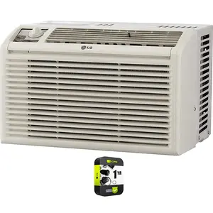 LG 5,000 BTU 115-Volt Window Air Conditioner LW5016 in White