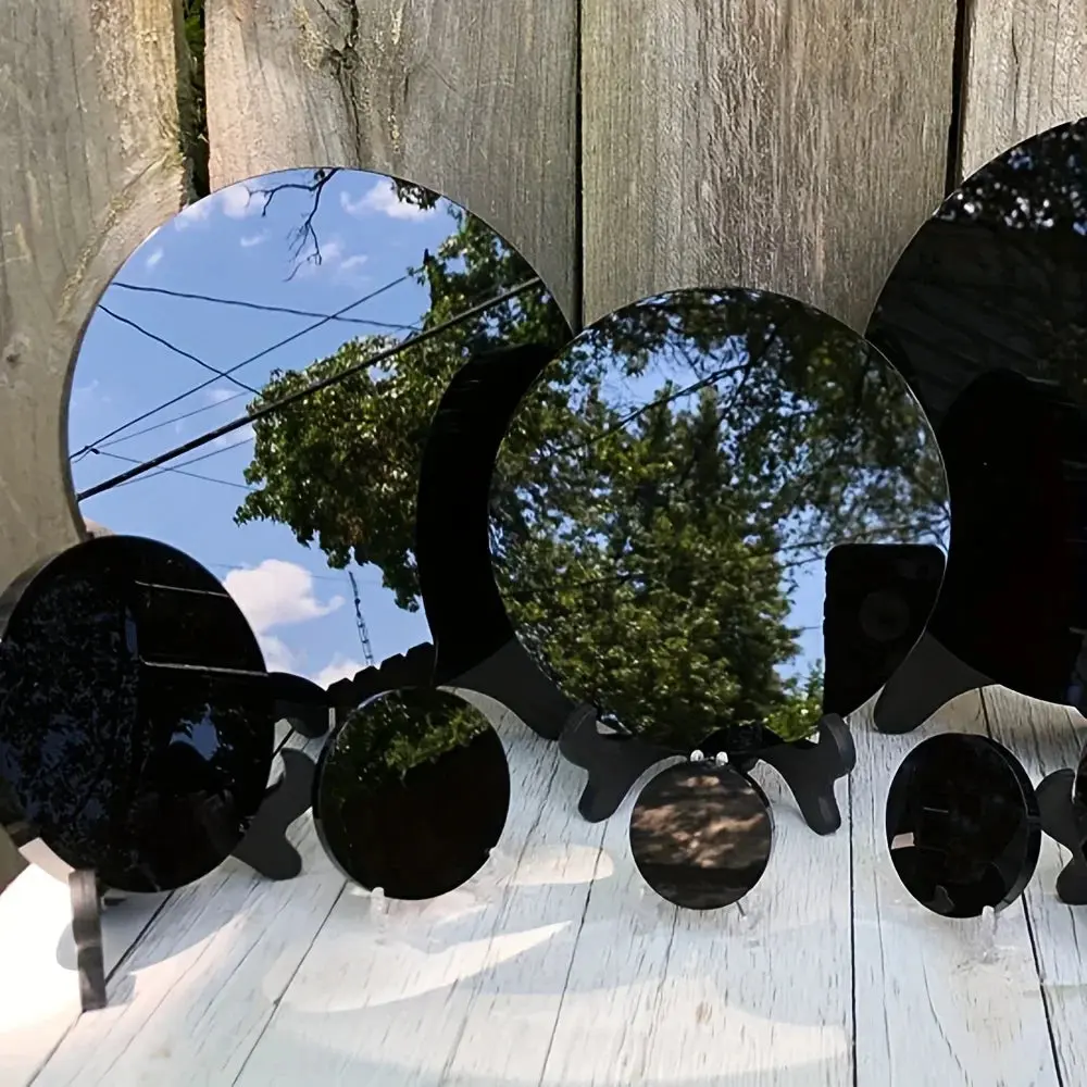 Black Obsidian Scrying Mirror