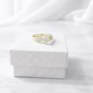 Anillo de Compromiso – Oro Laminado 14K