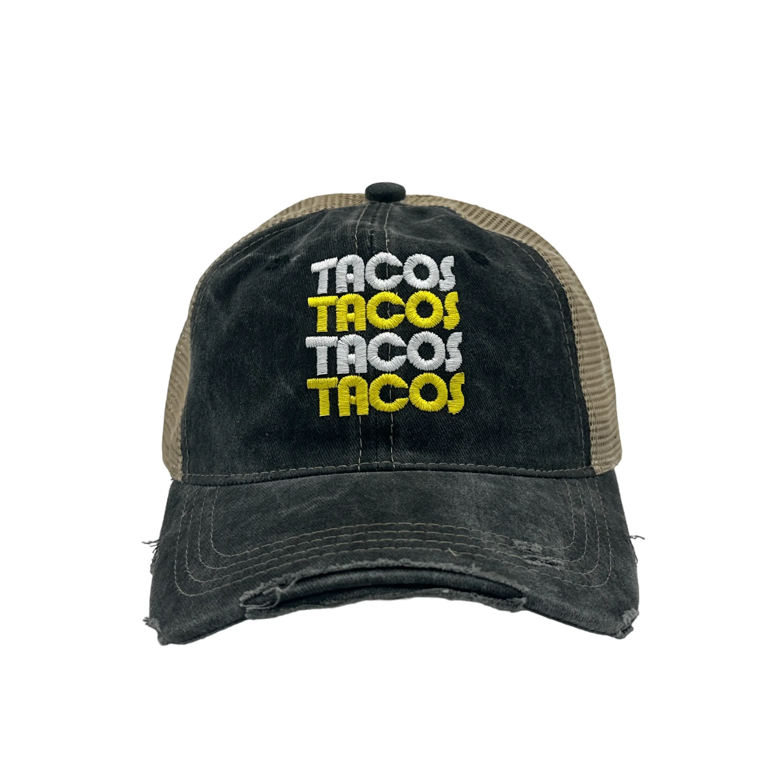 Tacos Tacos Tacos Hat Funny Retro Food Graphic Cap Funny Hats Funny Food  Novelty Caps for Men Standard