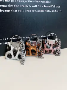 Little D Bag Charm Accessory, Unique Keychain Gift Idea, Perfect Personalized Style for Everyone, Fun and Stylish Design