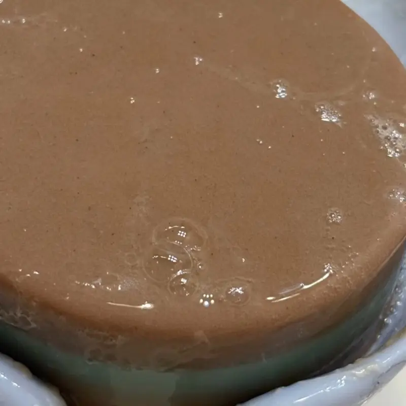 Chocolate-Mint Scented Natural Body Soap, Gentle Cleansing Bar for Daily Use