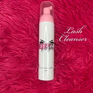 Lash cleanser