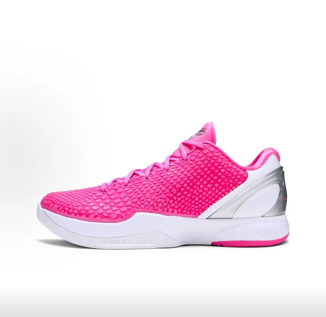 Men's basketball shoes - pink sports training shoes with shock absorption and comfort