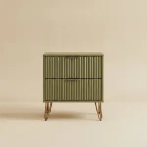 DUMBO 2.0 Nightstand in Olive Green