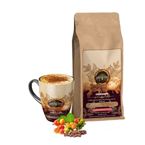 Cinnabun - Medium Roast - Coarse Ground Coffee - NET WT. 1lb (16 oz. 454g) Bag Beverage Bean