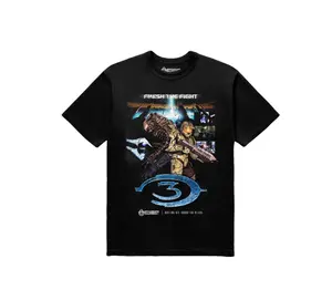 Vintage y2k Video Games 'Halo 3' Staple T-Shirt-graphic tee - vintage y2k tshirt Menswear Top