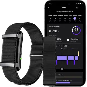 Fitness Tracker Bracelet, Wearable Multifunctional Smart Watch, Sleep & Health Monitor, Waterproof Pedometer, Bluetooth-compatible Compatible, iOS/android Universal, Unisex Design
