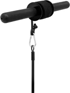 Wrist and Forearm Blaster - Wrist Roller & Forearm Roller for Training, Workout - Wrist/Arm Blaster - Fit 1-inch Standard & 2-inch Olympic Weight Plates