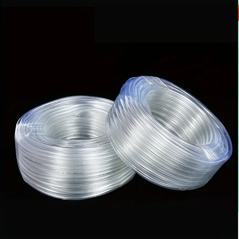 1 Set Of Transparent PVC Plastic Hoses, Flexible Garden Hose - Perfect For Garden Watering, Fish Tanks, And Water Pumps - 6-14mm Inner Diameter Clear Pipe