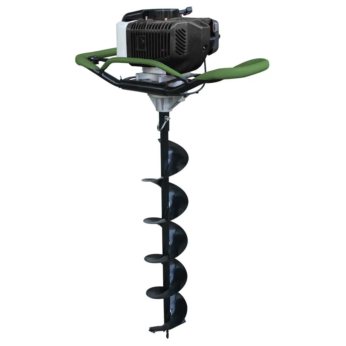 212 MAIN Sportsman Earth Series 6-in Diameter Gas-Powered Auger, Cushion Grip, Recoil Start, for Hole Drilling