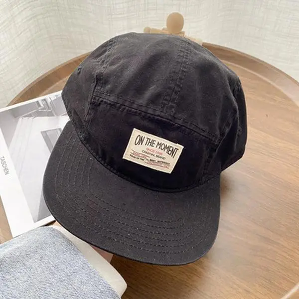 5 Panel Cap hat Unisex Baseball Cap Flat Visor Caps Hip Hop Five panel Hats