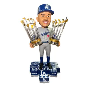 LOS ANGELES DODGERS 2025 BACK TO BACK WORLD SERIES CHAMPIONS MOOKIE BETTS BOBBLEHEAD