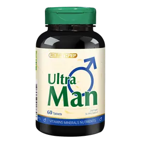Rebirth-Pep Men's Multivitamin Complex Tablets - Immunity Boosting Supplement for Men | 60 Tablets, 48 Month Shelf Life - Edible, Healthcare