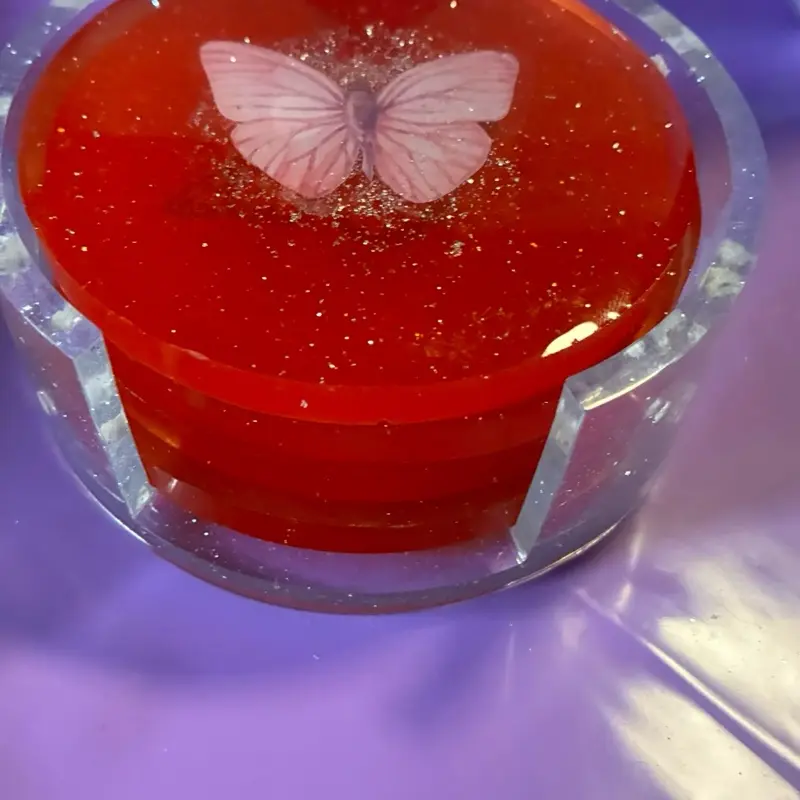 Butterfly Coasters, Decorative Tableware Accessories for Home Dining Tables