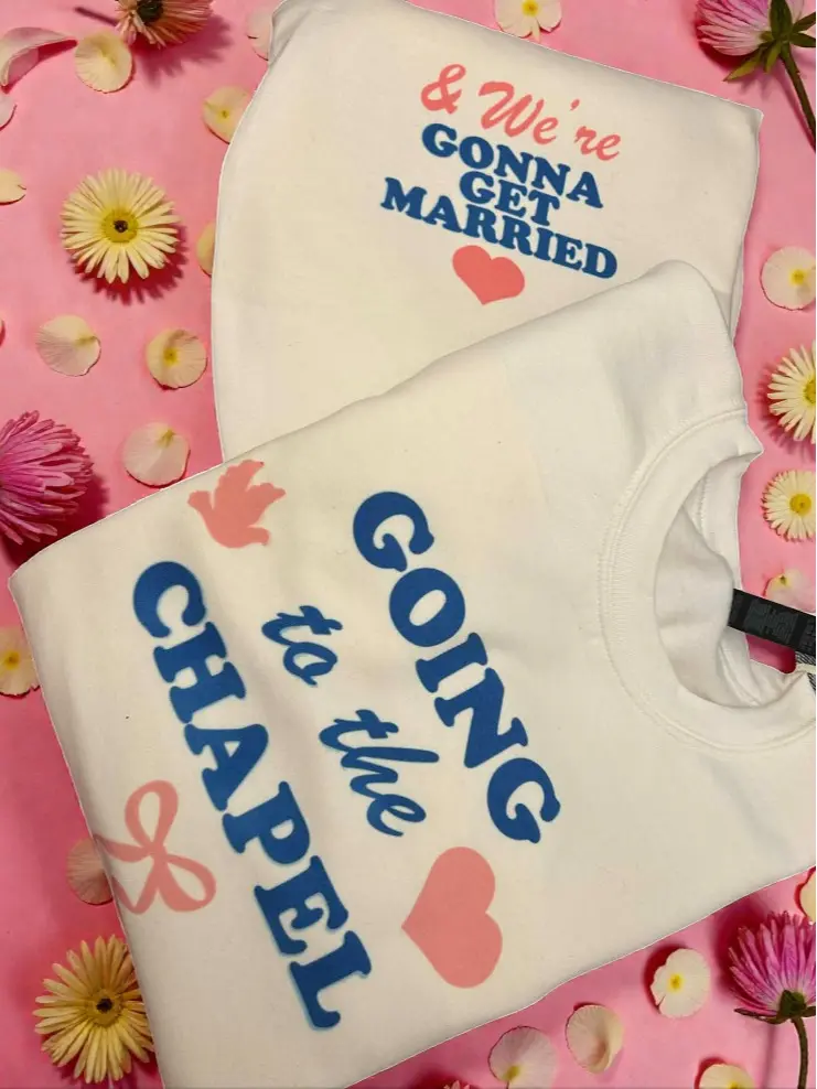 Going to the Chapel Bridal Sweatsuit Set,  Bride Lounge Set, Future Mrs.,Cozy Set Going to the Chapel Matching Bride Set