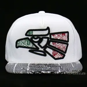 MEXICAN MEXICO Hat Hecho En Mexico Eagle Aguila Snapback Flat Bill Baseball Cap