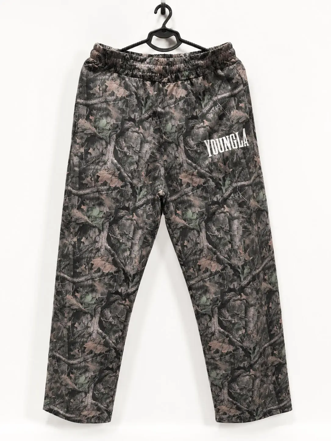 YoungLA Tree Camo Baggy Sweatpants for Men