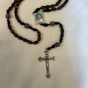 Handmade Madonna  Paracord Rosary Religious
