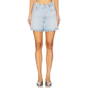 AGOLDE V-waist Short in Backbeat