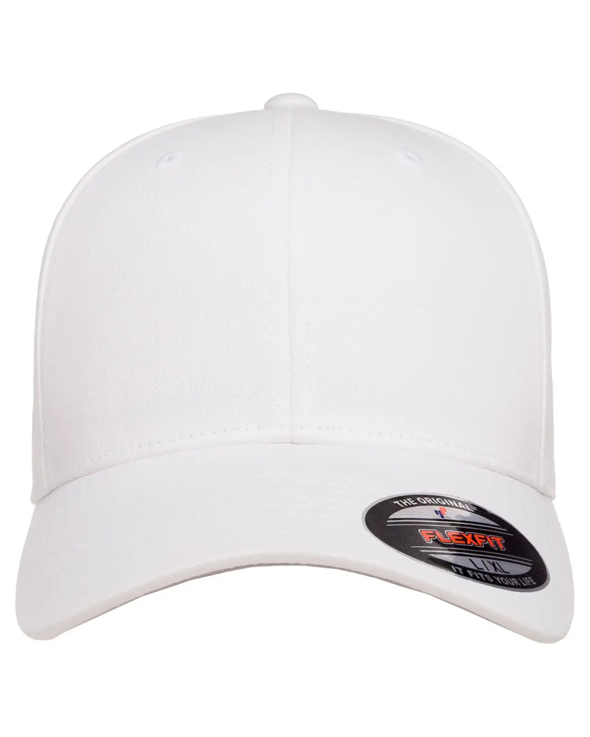 Flexfit 6-Panel Cap – Cotton Twill Mid Profile Hat, Unisex Streetwear Baseball Cap, Adjustable Casual Hat