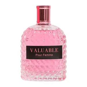 Valuable Pour Femme Paris Eau De Parfum Vaporisateur Natural Spray 100ml - Elegant Pink Bottle