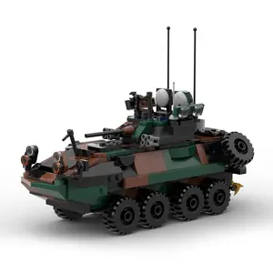 Razordon tanke LAV-25 Infantry Fighting Vehicle 476 Pieces moc-126469 Christmas Gift，Tank Armored Series Building Blocks Set