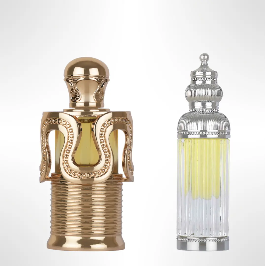 Lattafa Unisex Fragrance Set (Attar Maitha + Haakem, 20ml) - Amber Vanilla, Aromatic Woody, Floral Oriental, Citrus Woody Musk, Spiced Scents for Beauty & Personal Care, Aromatic Woody Fragrance, Floral Oriental Fragrance