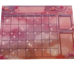 Rose Sky Monthly Planner Pad, Undated, 24 Sheets - 2 Year Use, 8.5 x 11 Inches, Practical for Scheduling Needs