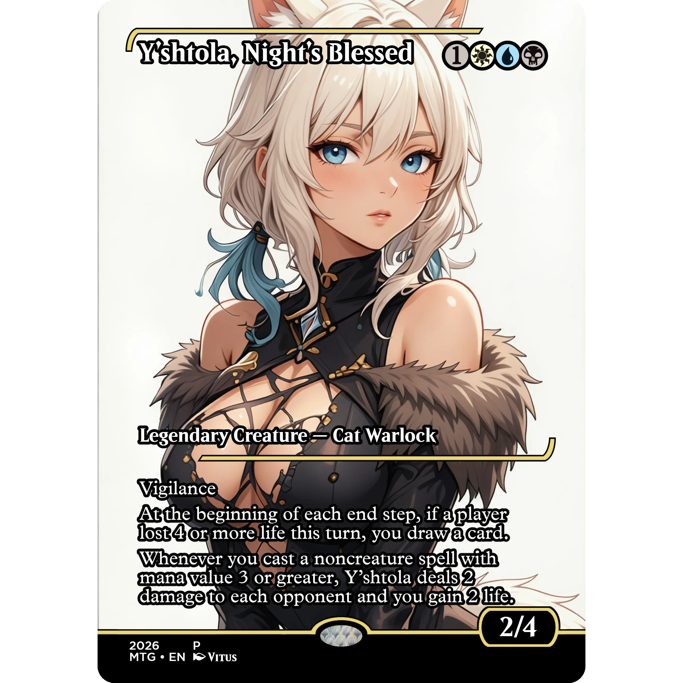 Y’shtola — The Night’s Blessed Bracket 5 Commander Deck High-Powered Final Fantasy Inspired MTG Proxies for Explosive Gameplay and Strategic Combos