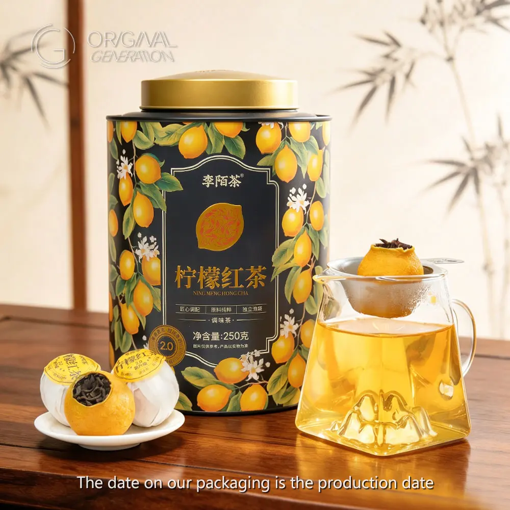 Lemon Iced Tea Ball (250g, 12-15pcs) - Refreshing Beverage 1 Tea Ball Can Make 400oz Tea