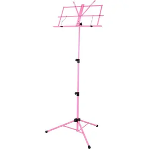 PGIK  Deluxe Folding Music Stand, Pink