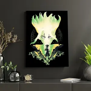 Dr. Stone Anime Poster, Senku Ishigami Canvas Art N01