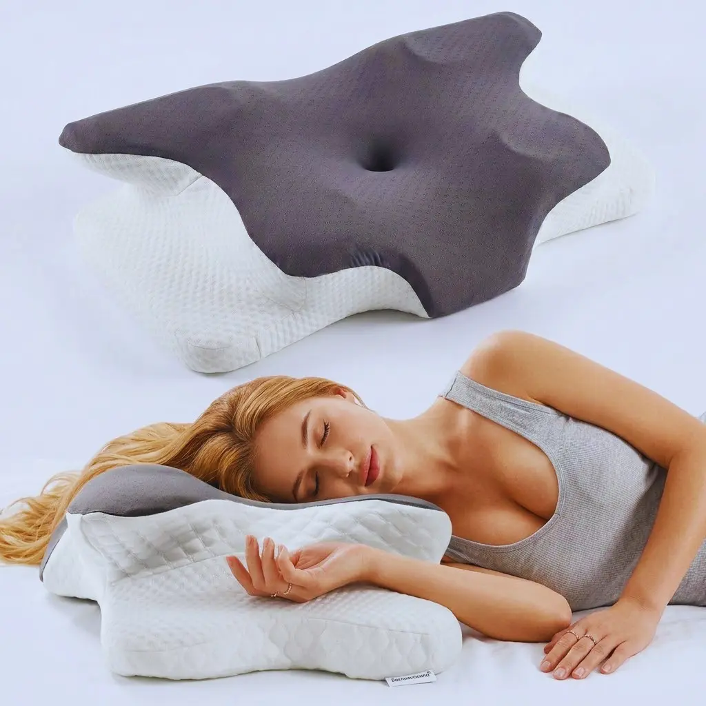 Tossing & turning all night? Try this pillow!