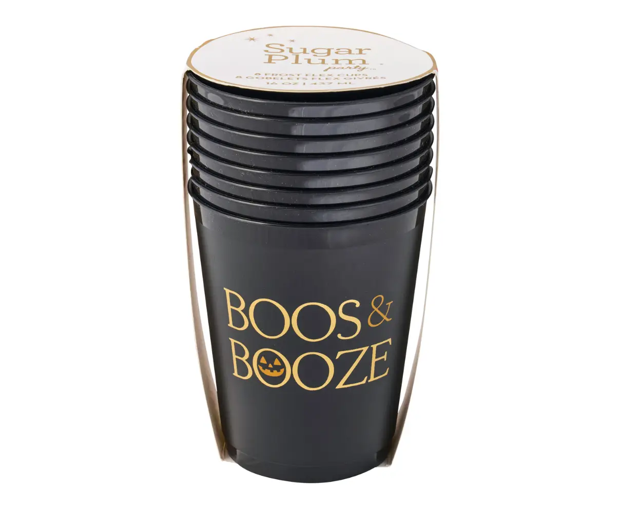 Frost Flex Cups "Boos & Booze"/8pk
