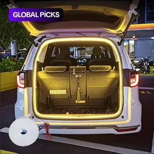 Ultimate Car Trunk LED Light Strip - Auto On/Off When Open Cut-to-Fit Length DIY Installation Wireless RGB Ambient Lighting for SUV Van Truck Led Car Lights - Cool Gadgets for Men Car Lovers #GLOBAL PICKS