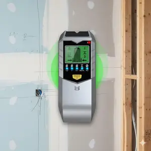5-in-1 High Precision Wall Scanner: Professional Metal Detector, Deep Sensing LCD Display, Portable Tool for DIY Renovation, Safe Pipe Detection, Hidden Wire Inspection, Real-Time Positioning Device, Essential Maintenance Kit