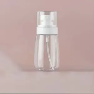 Transparent Spray Bottle 100ML, Clear Mist Dispenser for Perfume & Cleaning Solutions, Portable Travel Size Container, Empty Refillable Bottle