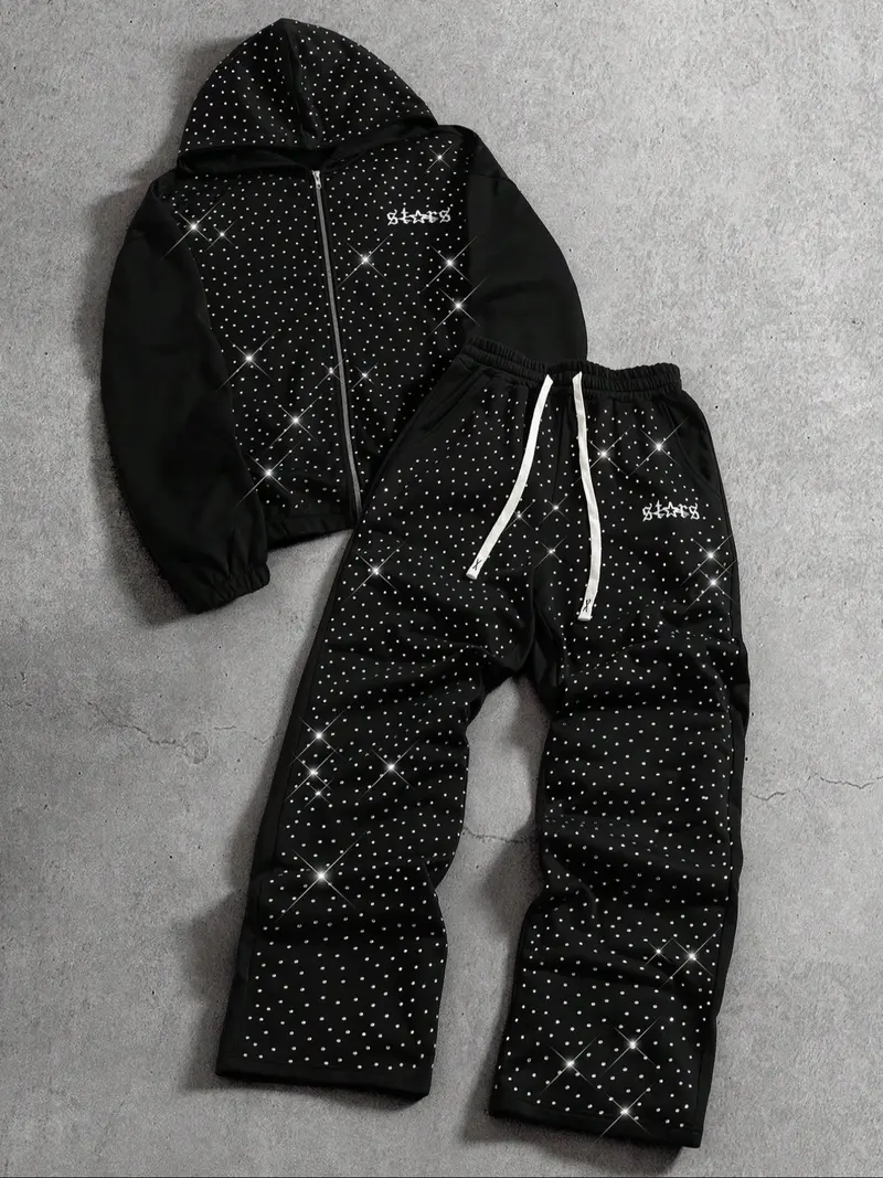 pants and hoodie set men - TikTok Shop