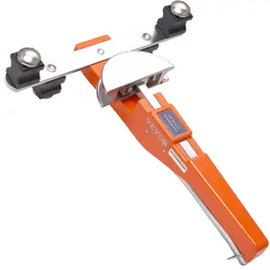 Pipe Tube Bender, 1/4"-7/8" O.D. Ratcheting Tubing Bender, 90° Forward/Reverse Pipes Bending Tools with 7 Dies and Pipe Cutter for HVAC Air Conditioning Refrigerator Repair