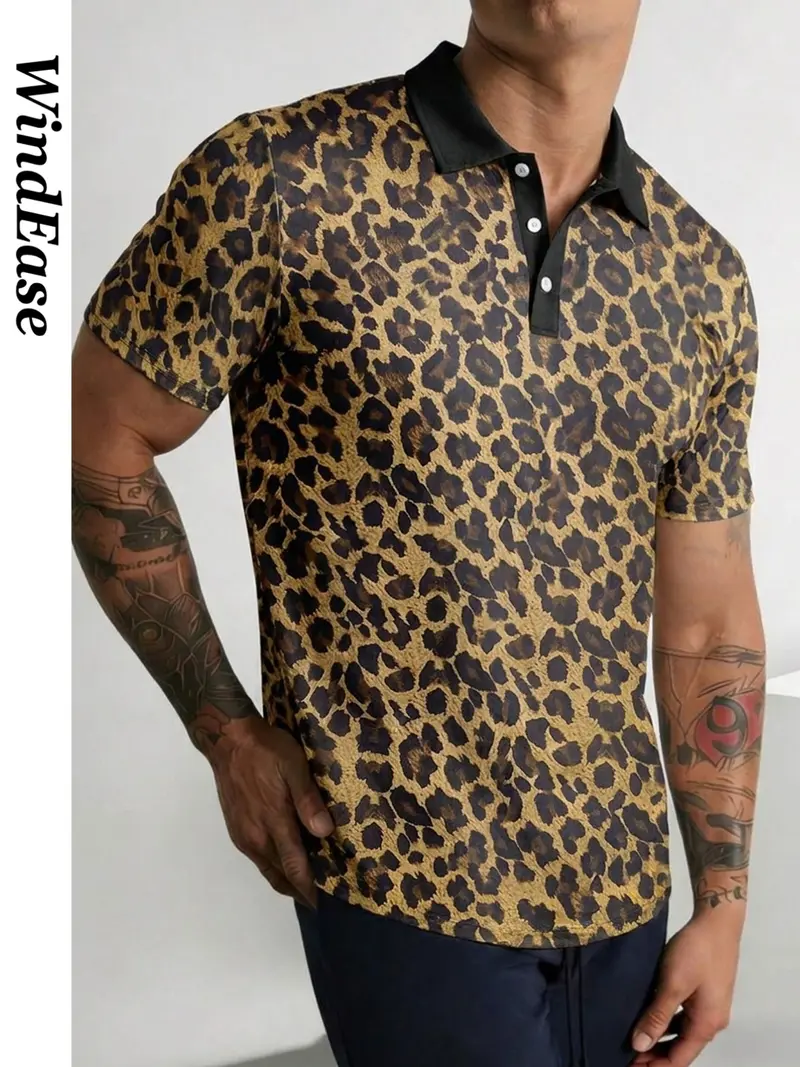 men leopard shirt - TikTok Shop