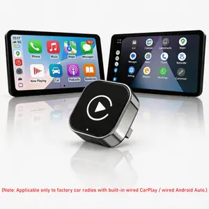 2026 Wireless CarPlay Adapter for iPhone & Android – Mini Size, Dual-Band 5G/2.4G, Bluetooth 5.0, Plug & Play, Hands-Free Calls