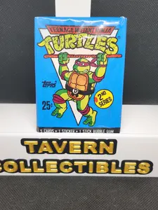 1990 Topps Teenage Mutant Ninja Turtles 2nd Series Sealed Wax Pack