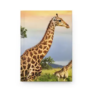 Giraffe Hardcover Journal Matte