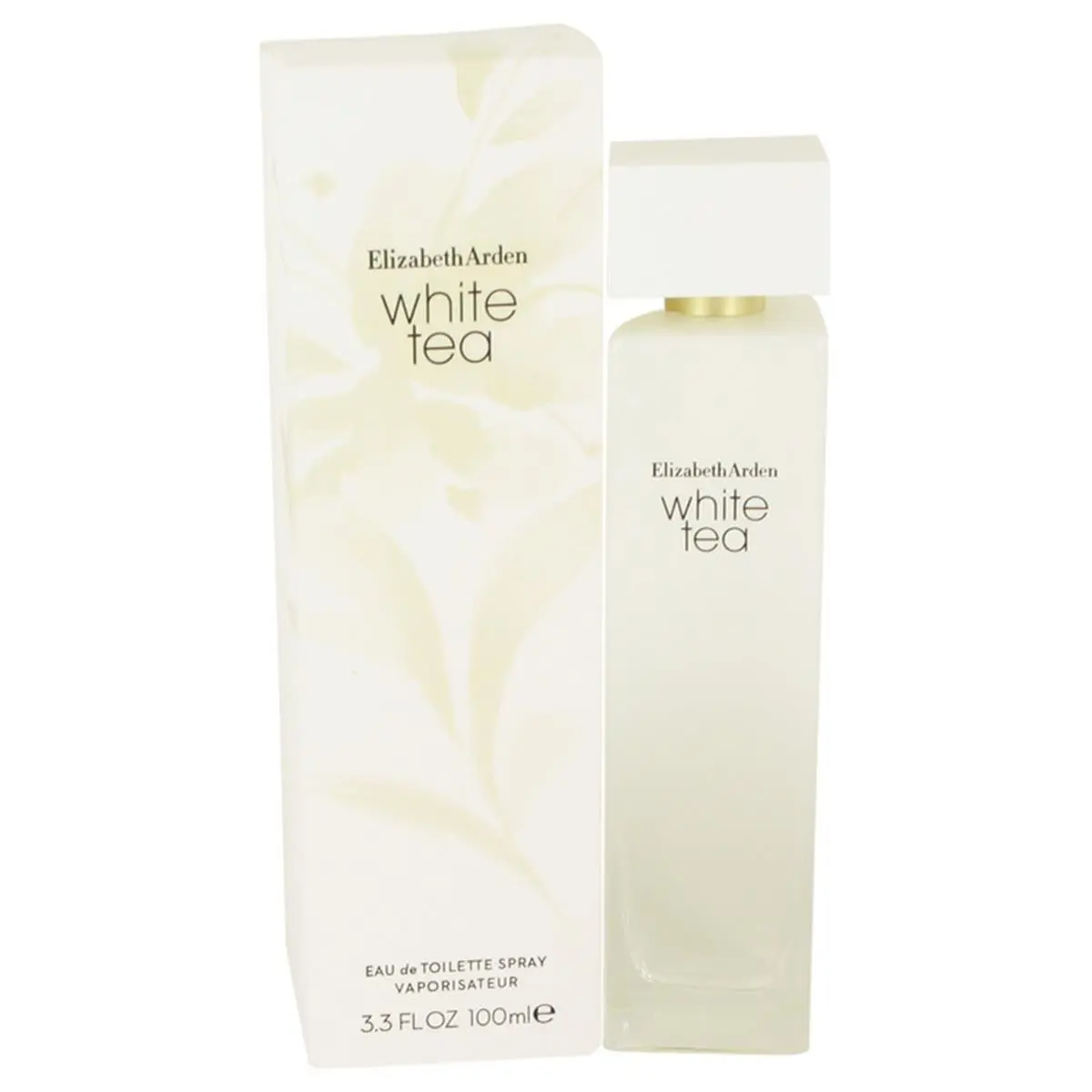 Elizabeth Arden White Tea Flower Eau de Toilette Spray for Women, Fresh Herbal-Floral Perfume (3.3 fl oz Spray Bottle, 3 to 3.9 fl oz Range), Floral Fusion Fragrance, Signature Clean Scent