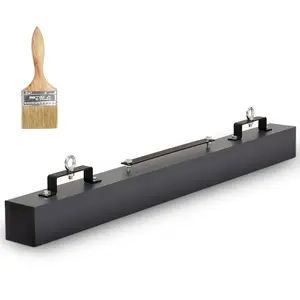 Magnetic Sweeper, 48 Inch Magnet Sweeper, Magnetic Forklift Sweeper with 120 Lbs Lifting Capacity, for Picking Up Bolts, Nails, Iron Chips