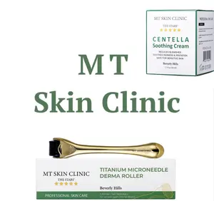 MT SKIN CLINIC PRO Microneedling Magic Collagen Boost • Scar Repair • Youthful Skin Structure Kit - From Scars to Glass Skin, Skin Structure Repair, Age-Defying Glow, Skin Rejuvenation, Anti-Aging, Acne, Smoothing Cream, Smooth Serum, Soothing