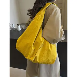 Halloween Fashionable Casual Plain Print Bag – Multi-Pocket Large Capacity Handbag & Shoulder Tote, Trendy Everyday Bag for Work, Travel & Daily Use