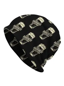 1 PC Skullies Caps Hello Darkness My Old Friend Thin Hat Autumn Spring Bonnet Hats Men Women's Hip Hop Ski Cap